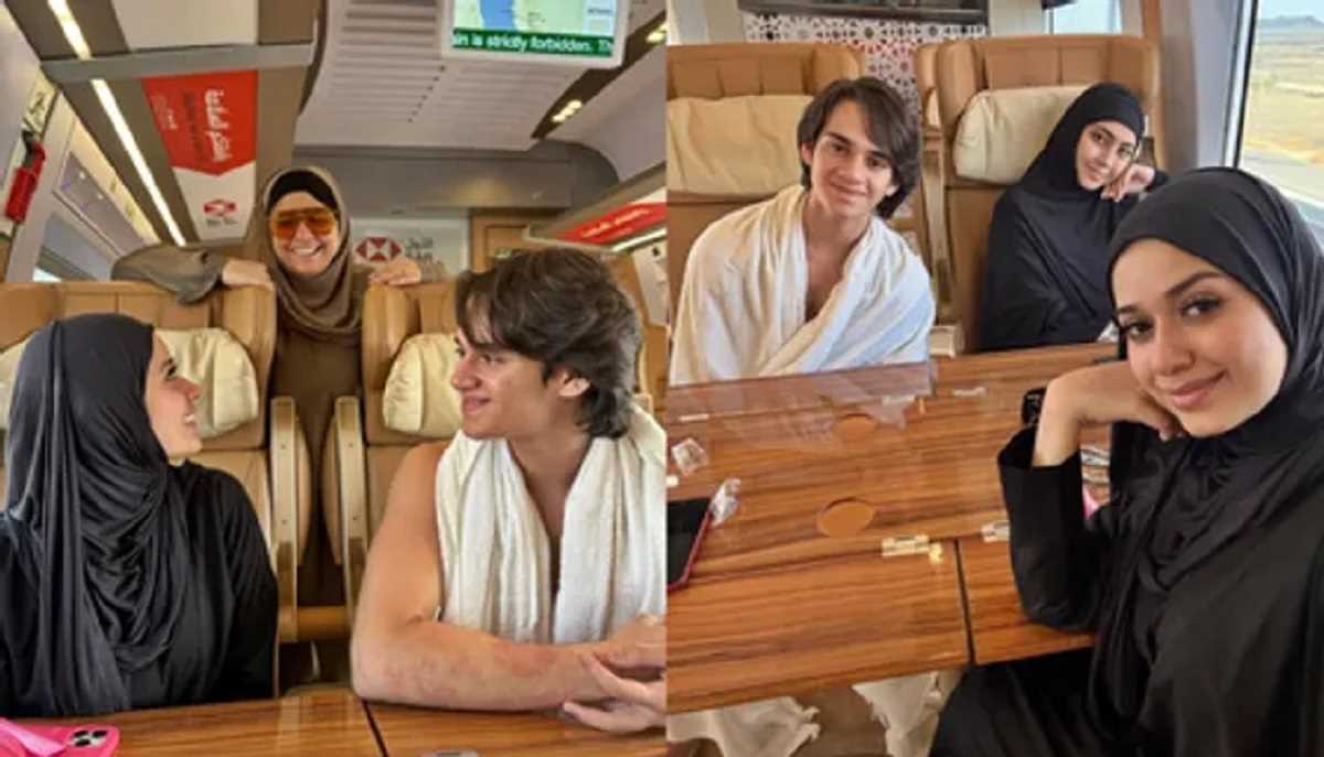 मदीना के बाद जन्नत जुबैर और उनका परिवार मक्का के लिए रवाना मदीना के बाद जन्नत जुबैर और उनका परिवार मक्का के लिए रवाना